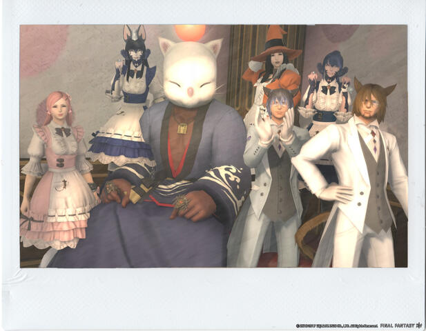 FFXIV Light Lich Roleplay Silver Valkyrie Events Crystal Crown Cafe Cheki Hinamatsuri Little Ladies' Day Mog 04 03 2017