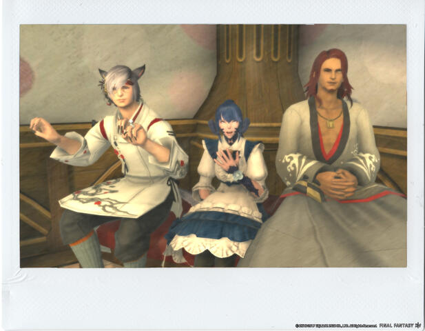 FFXIV Light Lich Roleplay Silver Valkyrie Events Crystal Crown Cafe Cheki Hinamatsuri Little Ladies' Day Ryiel Cosma 04 03 2017