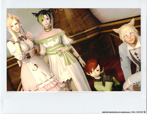 FFXIV Light Lich Roleplay Silver Valkyrie Events Crystal Crown Cafe Cheki May Lulua and Liza 28 05 2017