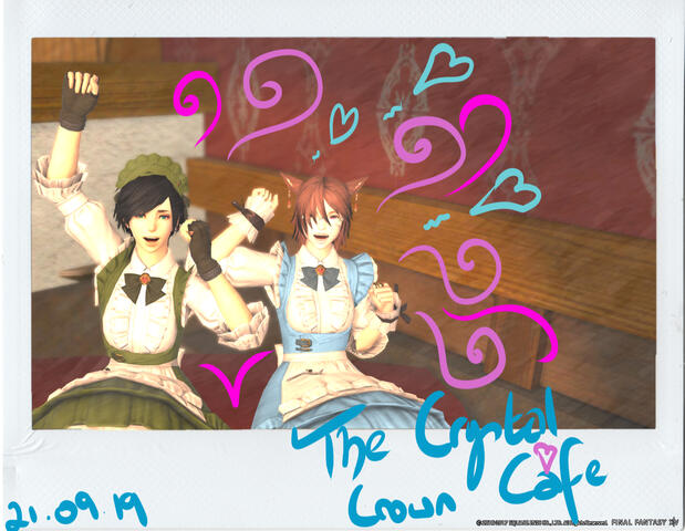 FFXIV Light Lich Roleplay Silver Valkyrie Events Crystal Crown Cafe Cheki Silver Valkyrie Birthday Navka 21 09 2019