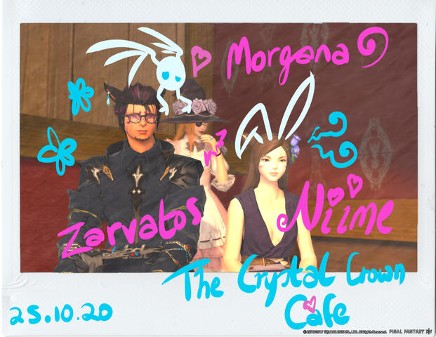 FFXIV Light Lich Roleplay Silver Valkyrie Events Crystal Crown Cafe Cheki Halloween All Saints' Wake Zavatos Niime 25 10 2020