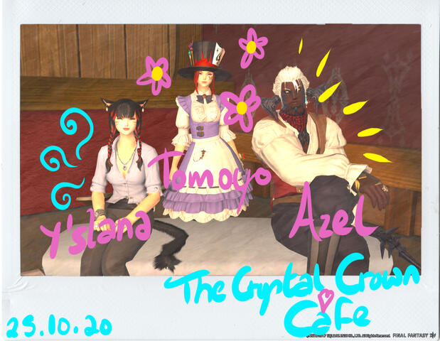 FFXIV Light Lich Roleplay Silver Valkyrie Events Crystal Crown Cafe Cheki Halloween All Saints' Wake Y'slana Azel 25 10 2020