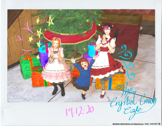 FFXIV Light Lich Roleplay Silver Valkyrie Events Crystal Crown Cafe Cheki Christmas Starlight Kaysa 19 12 2020