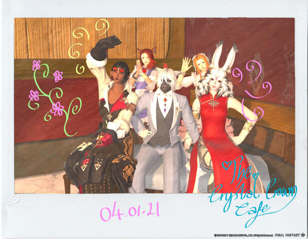 FFXIV Light Lich Roleplay Silver Valkyrie Events Crystal Crown Cafe Cheki New Years Heavensturn Kvasaari Vivienne 04 01 2021