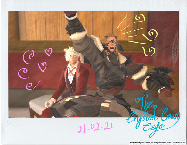 FFXIV Light Lich Roleplay Silver Valkyrie Events Crystal Crown Cafe Cheki Valentines Valentione&#39;s Khadaganasai 21 02 2021