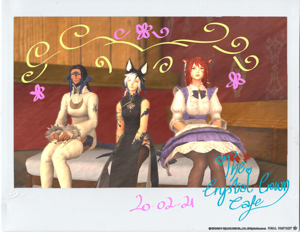 FFXIV Light Lich Roleplay Silver Valkyrie Events Crystal Crown Cafe Cheki Valentines Valentione's Trisselle Kahvichi 20 02 2021