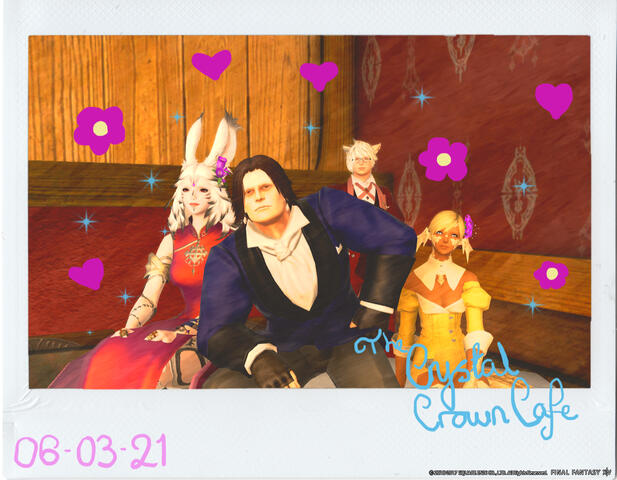 FFXIV Light Lich Roleplay Silver Valkyrie Events Crystal Crown Cafe Cheki Little Ladies Karsten Rebecca Kvasaari 06 03 2021
